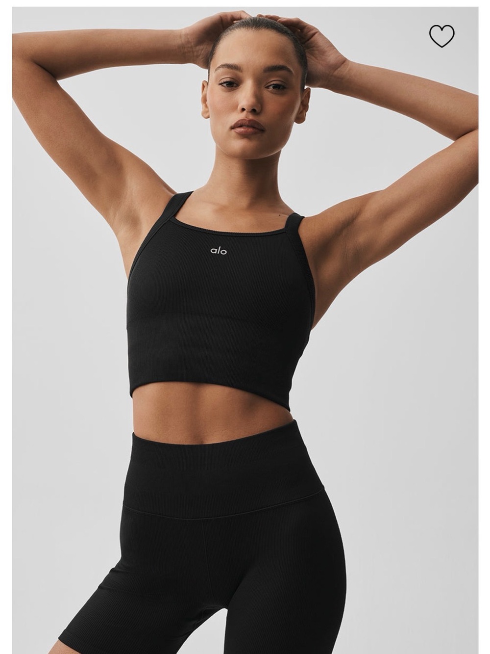 Alo Seamless Ribbed Favourite Bra Tank
